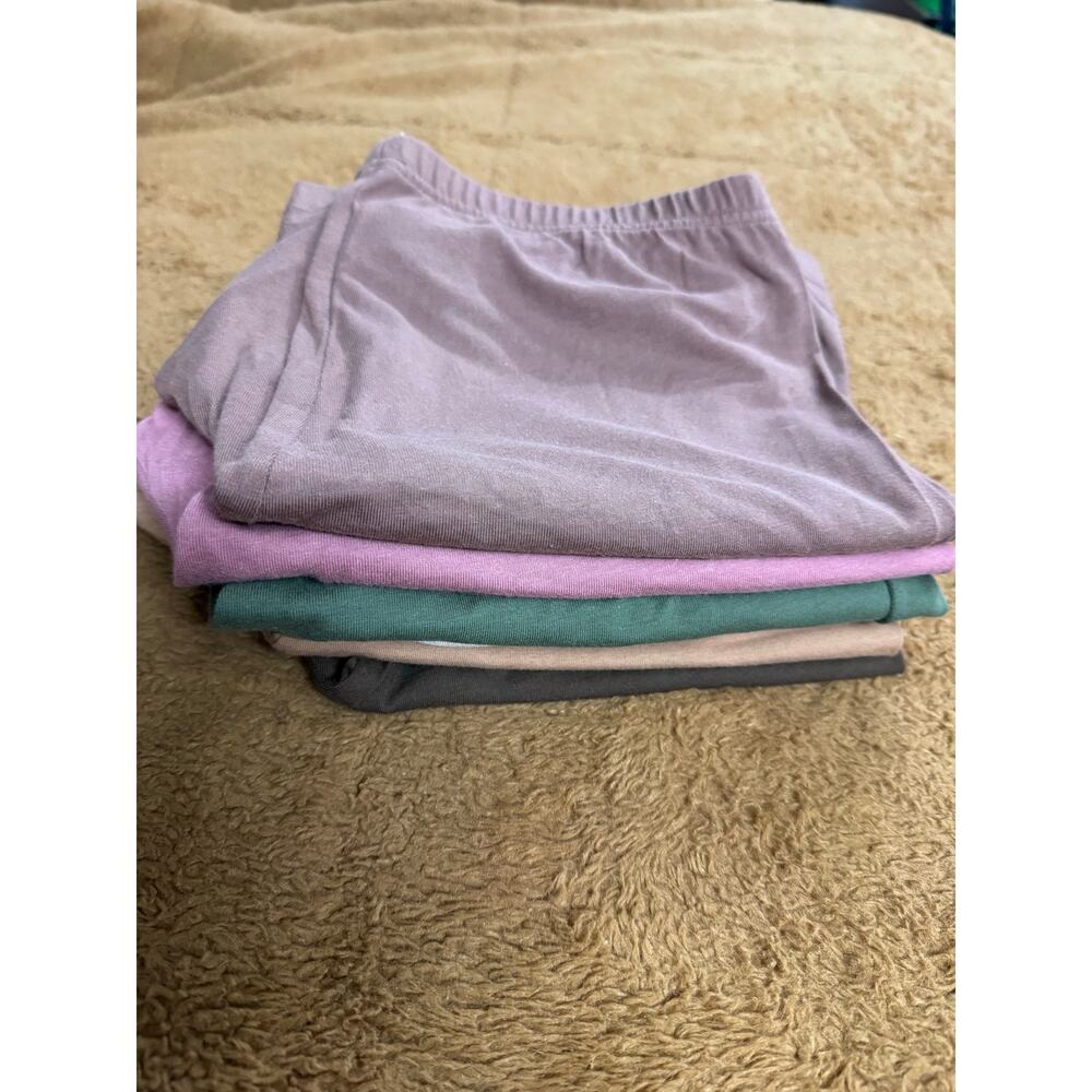 Old Navy High-Waisted Jersey Biker Shorts Bundle Women’s Large 6 Pair - Picture 9 of 9